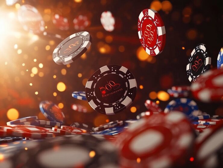 Mobile screen showing Total Goals guide beside live casino tables